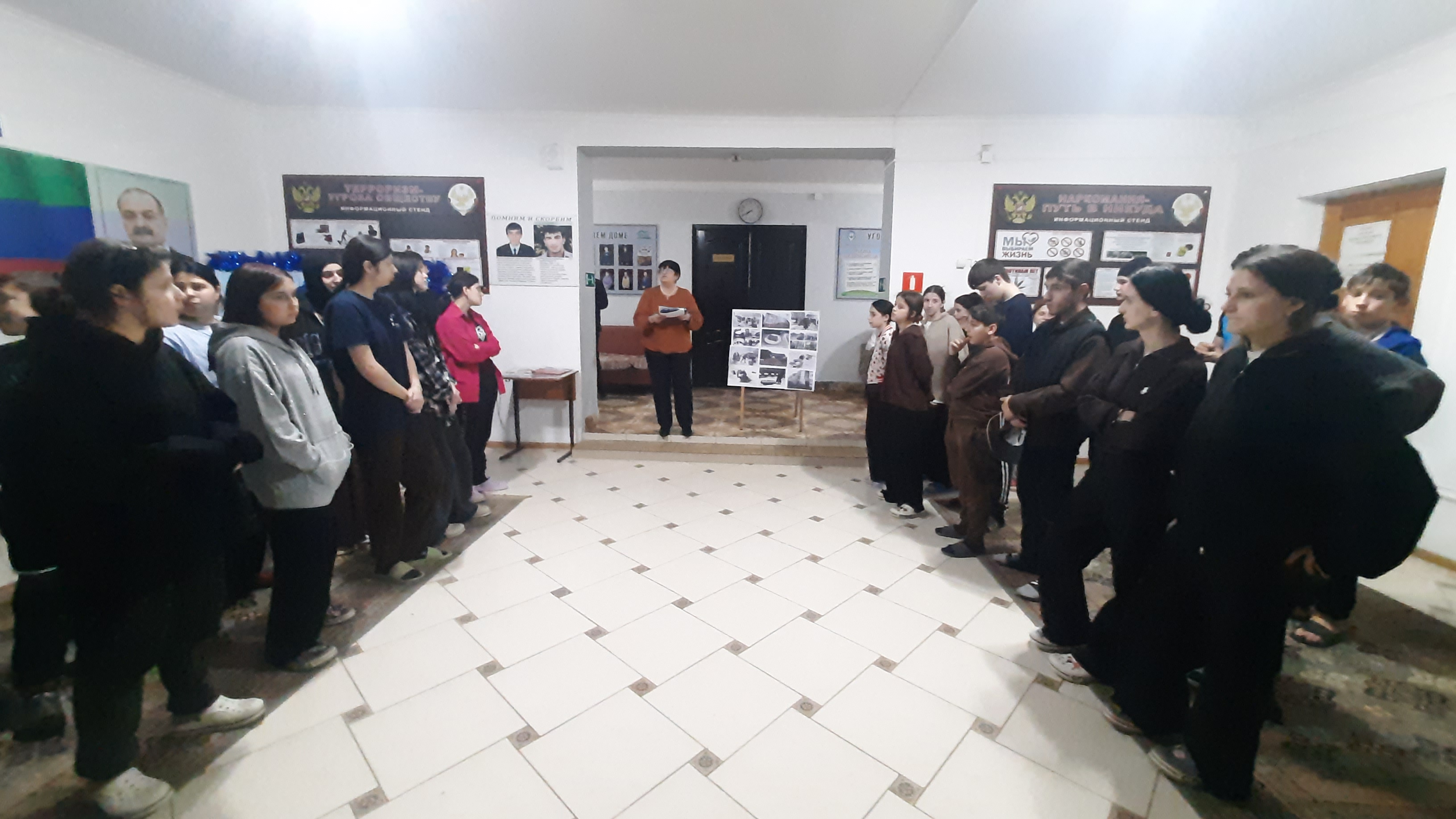 26 января в Детском доме №7 с воспитанниками Детского дома №7 проведена тематическая линейка «День снятия Блокады Ленинграда»