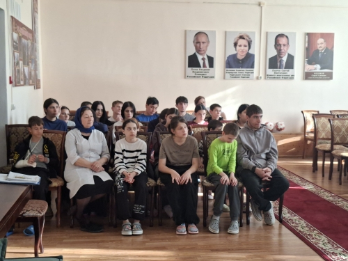 Беседа на тему «О нраве» прошла в детском доме с участием представителя отдела просвещения г. Избербаш
