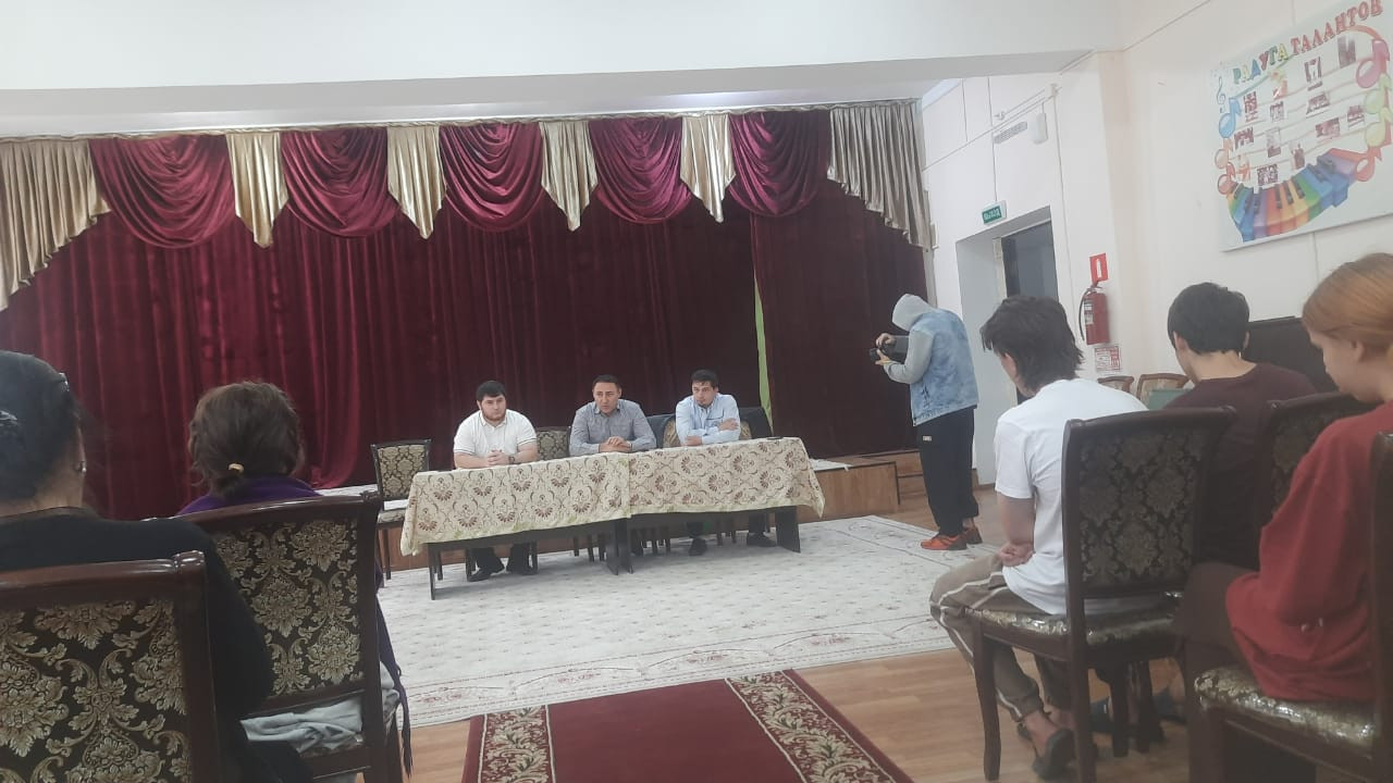 Встреча с тренерами спортсменами о профилактики терроризма и пагубных привычек