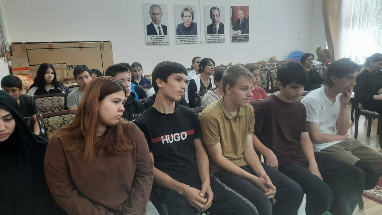 Встреча с тренерами спортсменами о профилактики терроризма и пагубных привычек