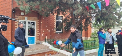 Подопечные  детского дома №7 в гостях у  Дагестанской таможни.