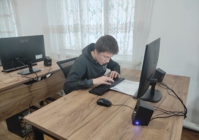 Компьютерный класс в детском доме №7