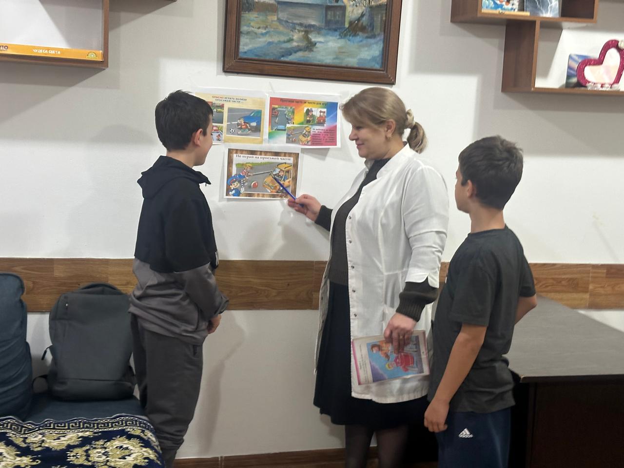 Беседа с воспитанниками детского дома №7 «Появление светофора на дорогах»