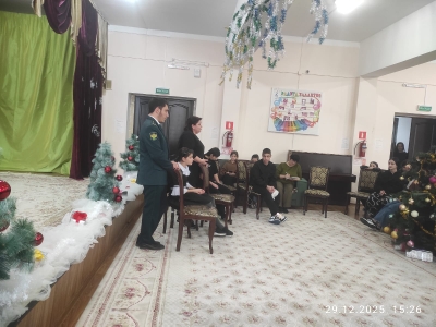 Дагестанская таможня в гостях у детского дома.