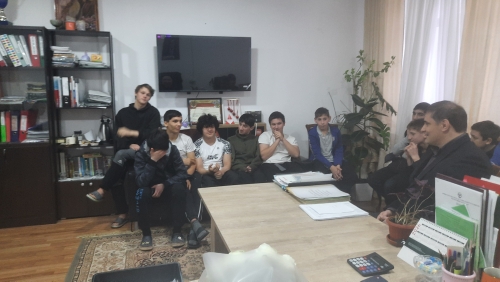 Махачкалинское линейное управление МВД России на Транспорте в гостях у  воспитанников  "Детского дома №7"